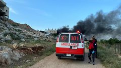 اصابة 3 مواطنين بالرصاص الحي .. مستوطنون يهاجمون قرية المزرعة الشرقية برام الله