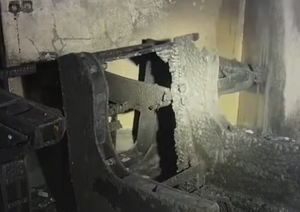 الاحتلال يضرم النار في منزل ببلدة كفر دان غربي جنين