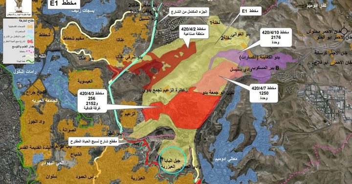 أريج: مشروع E1 يقضي على حل الدولتين ويعيد رسم جغرافيا الضفة