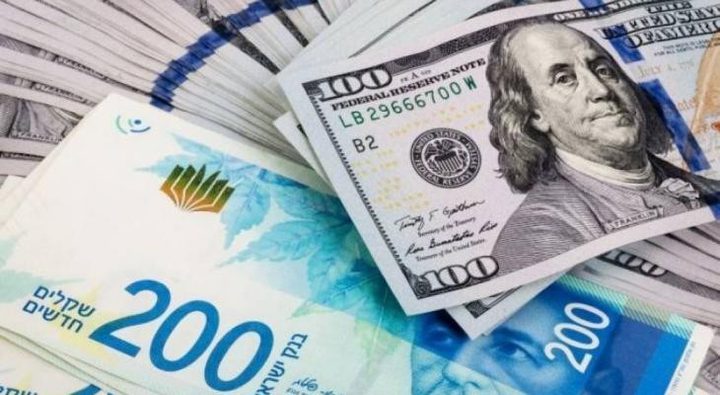 أسعار العملات مقابل الشيكل لليوم الأربعاء