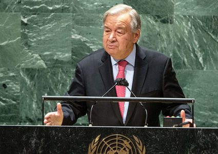 غوتيريش يجدد الدعوة إلى وقف فوري لإطلاق النار في غزة