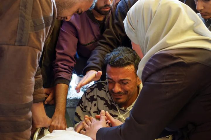 70 شهيدا خلال يوم و62,192 منذ بدء الحرب على قطاع غزة