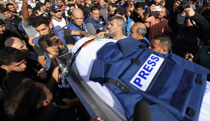 ارتفاع عدد شهداء الصحفيين في غزة إلى 240 شهيداً