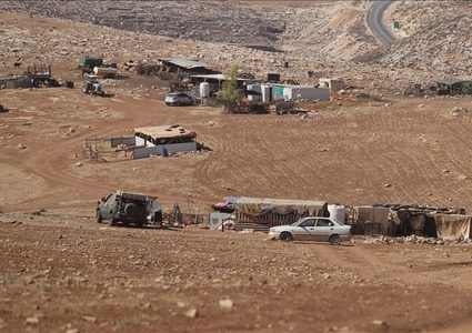 مستوطنون يسرقون 20 ناقة بمسافر يطا جنوب الخليل