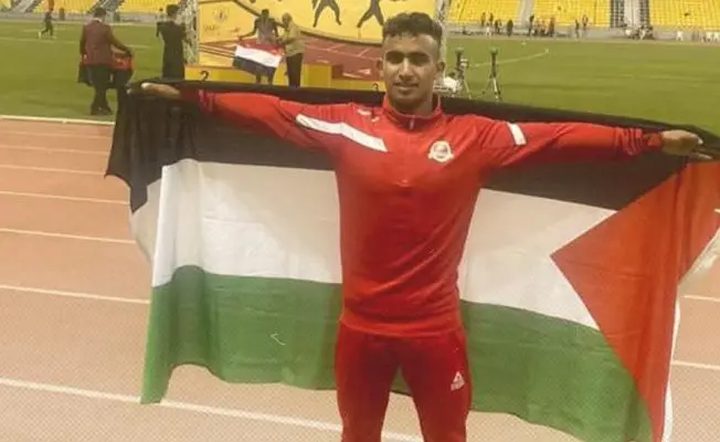 استشهاد العداء والبطل الدولي علام العمور برصاص الاحتلال بغزة