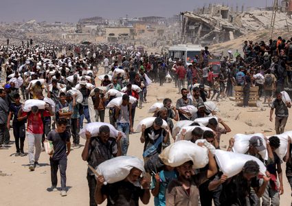 4 شهداء من منتظري المساعدات برصاص قوات الاحتلال شمال قطاع غزة