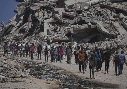 بلدية دير البلح: لا توجد بقعة واحدة على استيعاب أي خيمة نزوح جديدة