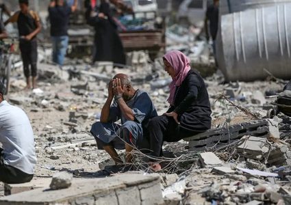 عشرات الشهداء والجرحى وحالات وفاة جوعا في اليوم 165 لعودة الحرب