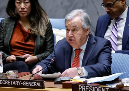 غوتيريش: الاستيلاء على غزة مرحلة خطيرة..والمجاعة كارثة حقيقية بفعل قرارات متعمدة