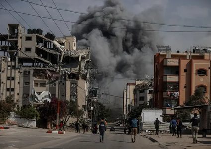 غارات الاحتلال تودي بحياة امراة حامل في غزة