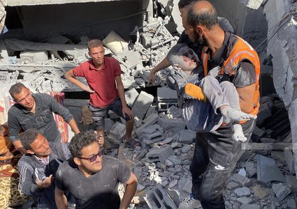 16 شهيدًا وعشرات الإصابات جراء قصف الاحتلال لأحياء مدينة غزة