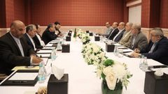 وفد قيادي من حماس يبحث مع وزير الخارجية الإيراني جهود واتصالات وقف الحرب على غزة