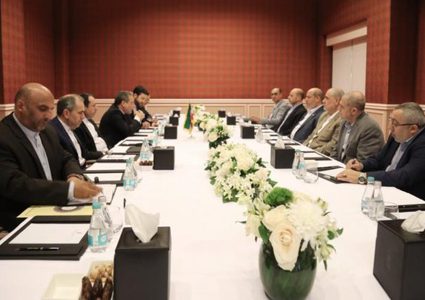 وفد قيادي من حماس يبحث مع وزير الخارجية الإيراني جهود واتصالات وقف الحرب على غزة