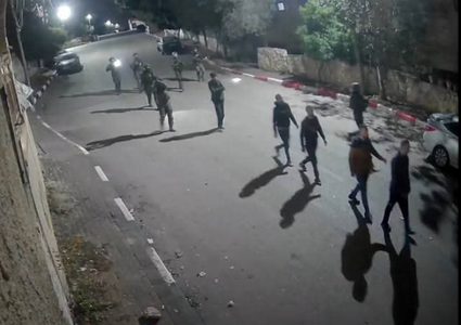 الاحتلال يعتقل ٥ مواطنين من محافظة سلفيت