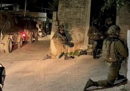 الاحتلال يقتحم قرية دير بلوط