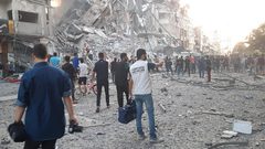 المكتب الإعلامي الحكومي في غزة:استهداف الأبراج جريمة تتطلب تحقيقًا دوليًا عاجلًا