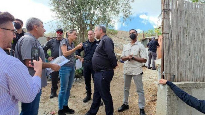 بن غفير يقتحم أم الفحم ويأمر شرطة الاحتلال بتنفيذ المزيد من عمليات الهدم