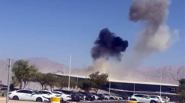 مسيرة أطلقت من اليمن تضرب قاعة المسافرين بمطار رامون وتصيب إسرائيليا