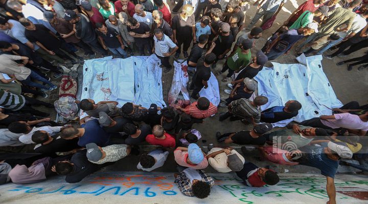 ثلاثة شهداء وعشرات الجرحى في غارة إسرائيلية على النصيرات