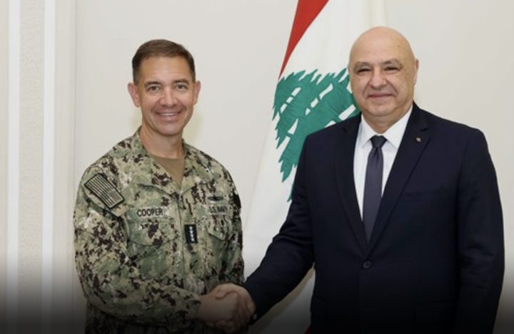 عون يدعو واشنطن للضغط على إسرائيل للانسحاب من جنوب لبنان