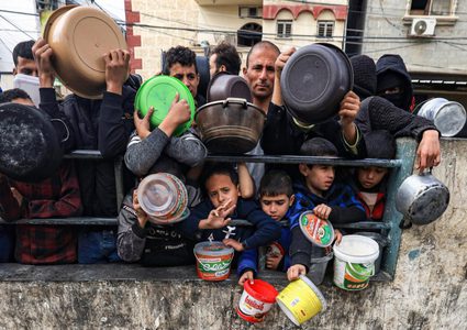اليونيسف : خطر المجاعة يتفاقم بمدينة غزة والوضع في القطاع كارثي