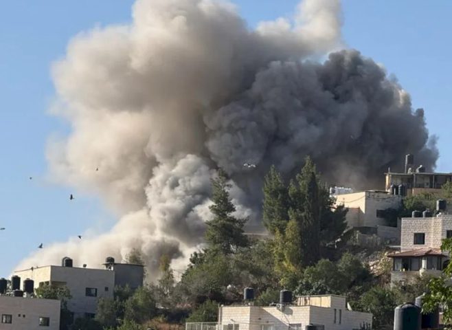 الاحتلال يفجر منزل الشهيدين أحمد ومحمد دراغمة "الجغل" في طوباس