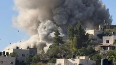 الاحتلال يفجر منزل الشهيدين أحمد ومحمد دراغمة "الجغل" في طوباس