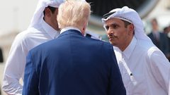 تقارير: ترامب يلتقي رئيس وزراء قطر الجمعة