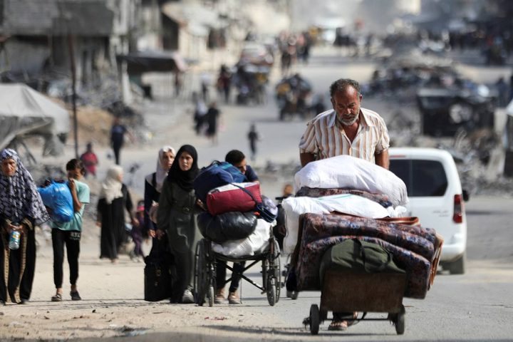 الإحصاء: 740 ألف مواطن من أصل 2.1 مليون يتواجدون في شمال قطاع غزة
