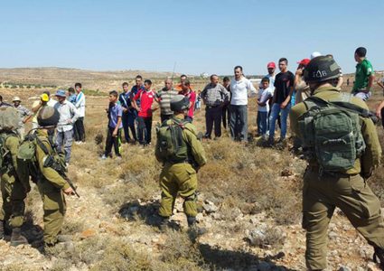 الاحتلال يستولي على مئات الدونمات في بلدة عنانا