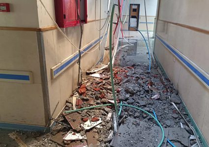 صحة غزة : خروج مستشفى الرنتيسي عن الخدمة