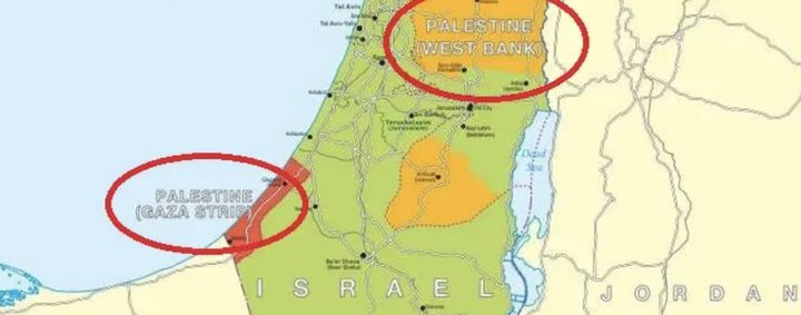 بريطانيا تضع فلسطين على خرائطها الرسمية لأول مرة