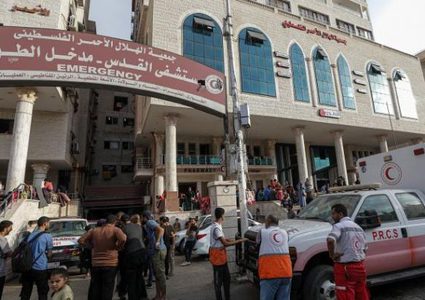 الهلال الأحمر: توقف محطة الأكسجين في مستشفى القدس بغزة