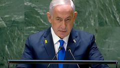 نتنياهو يفرض على سكان غزة سماع خطابه في الأمم المتحدة