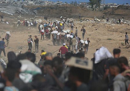 جيش الاحتلال: 700 ألف فلسطيني نزحوا من مدينة غزة