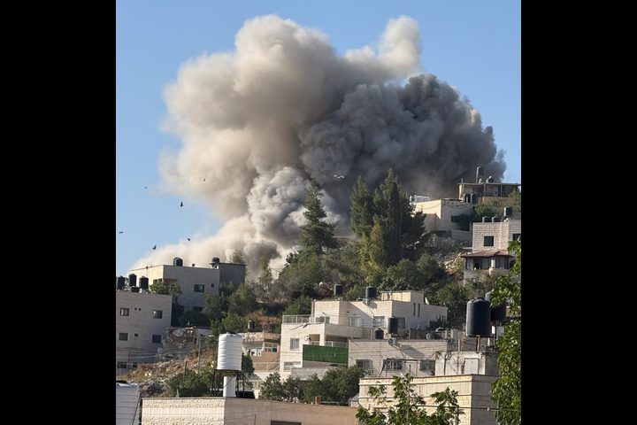 الاحتلال يفجر منزلا في القبيبة قضاء القدس