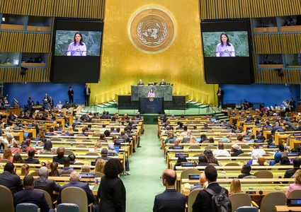 الجمعيه العامة تواصل اجتماعاتها لليوم السادس على التوالي