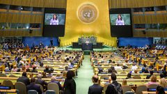 الجمعيه العامة تواصل اجتماعاتها لليوم السادس على التوالي