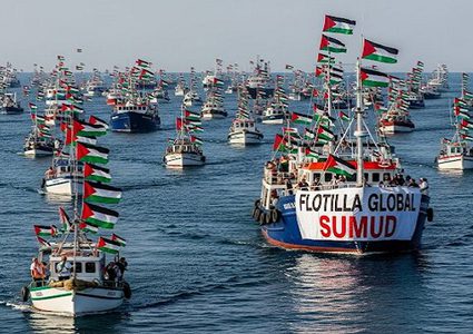 من بينهم "حفيد مانديلا" .. جنوب إفريقيا يدعو للإفراج عن نشطاء أسطول الصمود