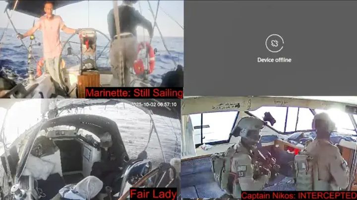 "مارينيت" تواصل الإبحار نحو غزة وسط اعتراضات إسرائيلية واسعة