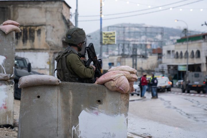 اصابة مواطن برصاص الاحتلال في حوارة