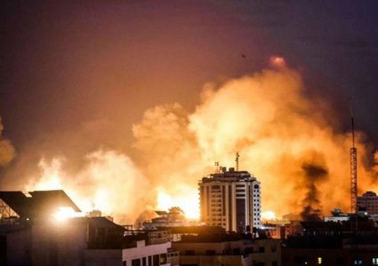 4 شهداء و40 مفقودا في غارة للاحتلال على حي الصبرة بمدينة غزة