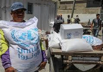 "الأونروا": لدينا مساعدات غذائية لكامل قطاع غزة تكفي لثلاثة شهور