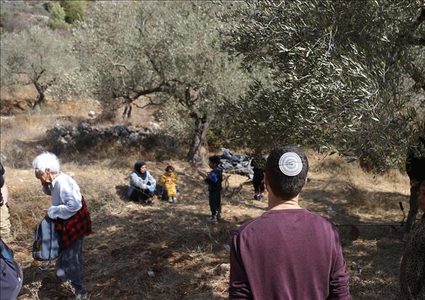 مستوطنون يهاجمون المزارعين ويقتحمون قرى بالضفة