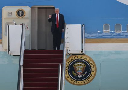 لأول مرة منذ توليه منصبه.. دونالد ترامب يصل إلى إسرائيل لإلقاء كلمة أمام الكنيست