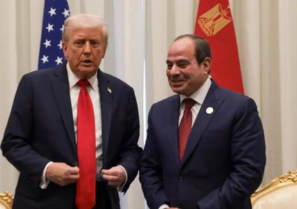 السيسي يلتقي ترامب قبيل انعقاد قمة السلام