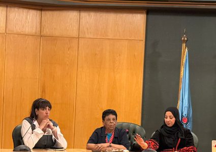 فلسطينيات ونقابة الصحافيين المصريين ينظمان جلسة حول أثر الإبادة على الصحفيات