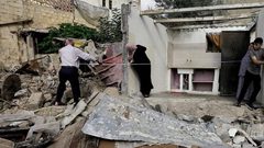 الدمار والتخريب الذي أحدثه الاحتلال في البنية التحتية في مدينة طوباس.