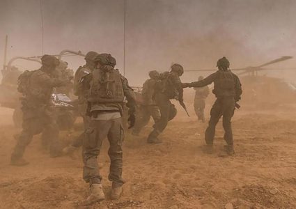 حدث امني صعب برفح وجيش الاحتلال يشن غارات عنيفة