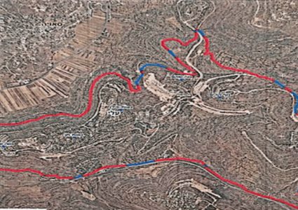 الاحتلال يستولي على 70 دونما من أراضي محافظة نابلس